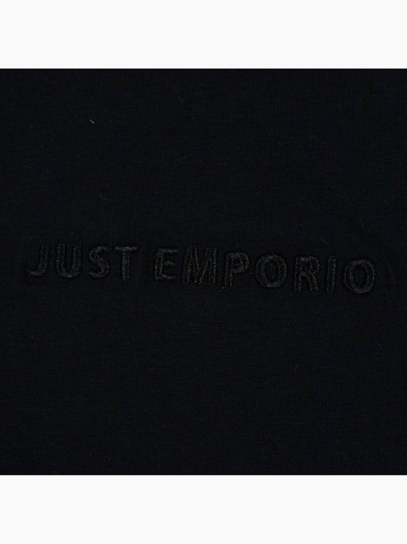 Just Emporio - T-shirt manches courtes Homme Noir - Kiabi