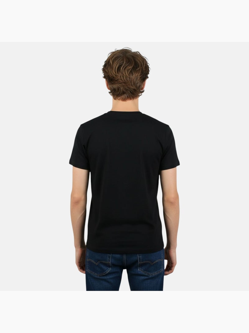 Just Emporio - T-shirt manches courtes Homme Noir - Kiabi