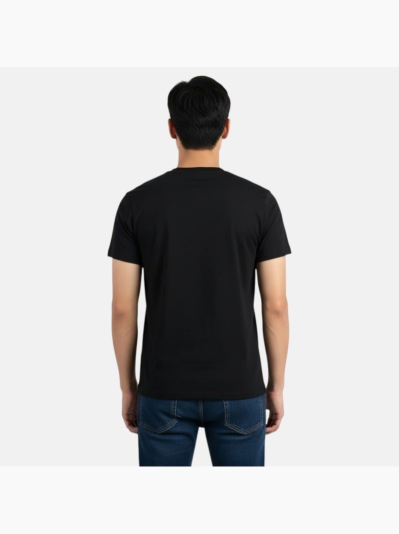 Just Emporio - T-shirt manches courtes Homme Noir - Kiabi