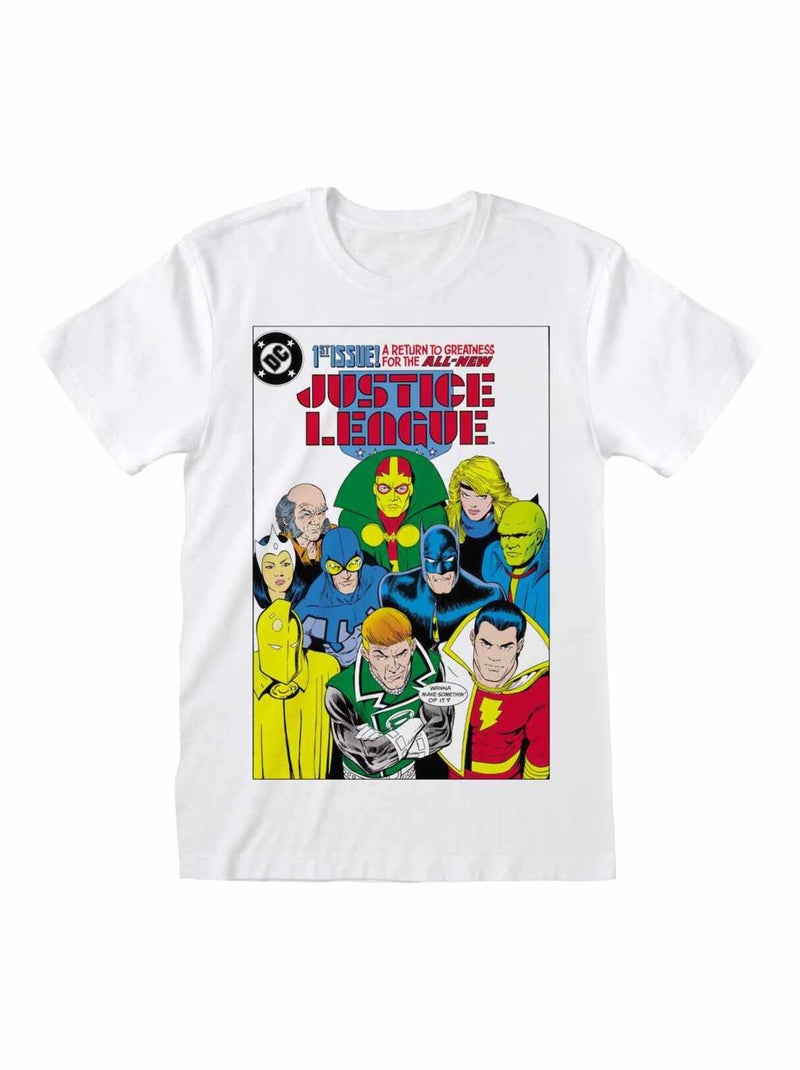 Justice League - T-shirt Blanc - Kiabi