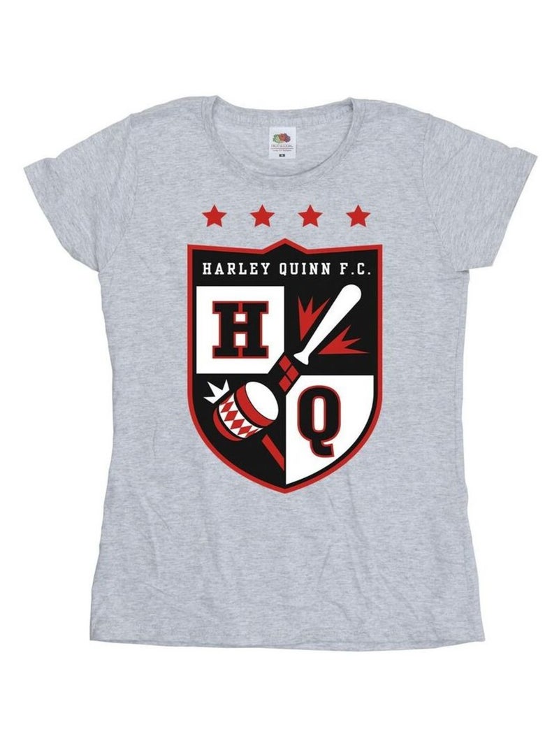 Justice League - T-shirt FC Gris chiné - Kiabi