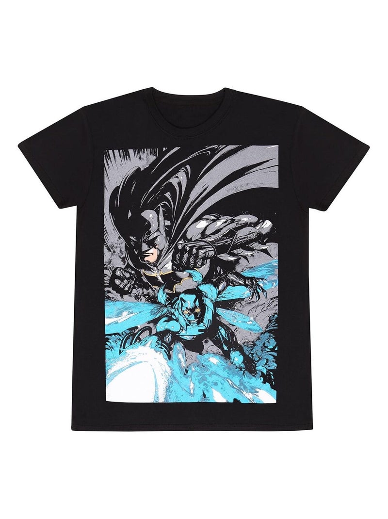 Justice League - T-shirt TEAM UP Noir - Kiabi