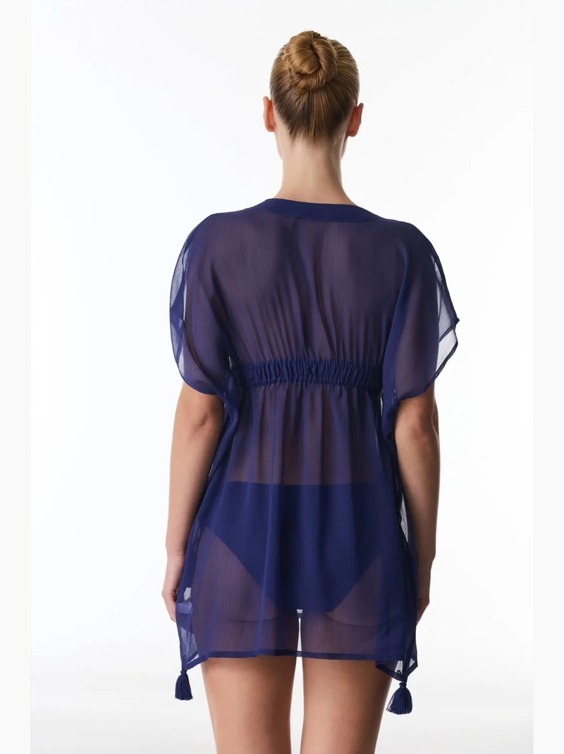Kaftan basique penti Bleu marine - Kiabi