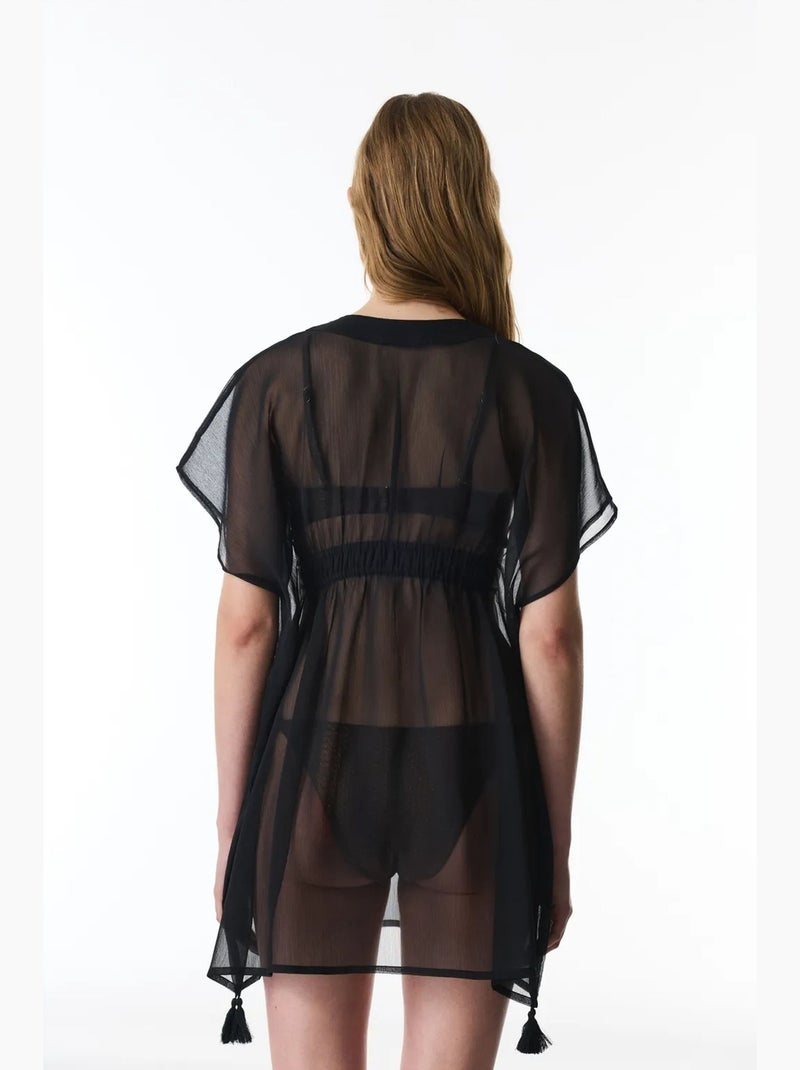 Kaftan basique penti Noir - Kiabi