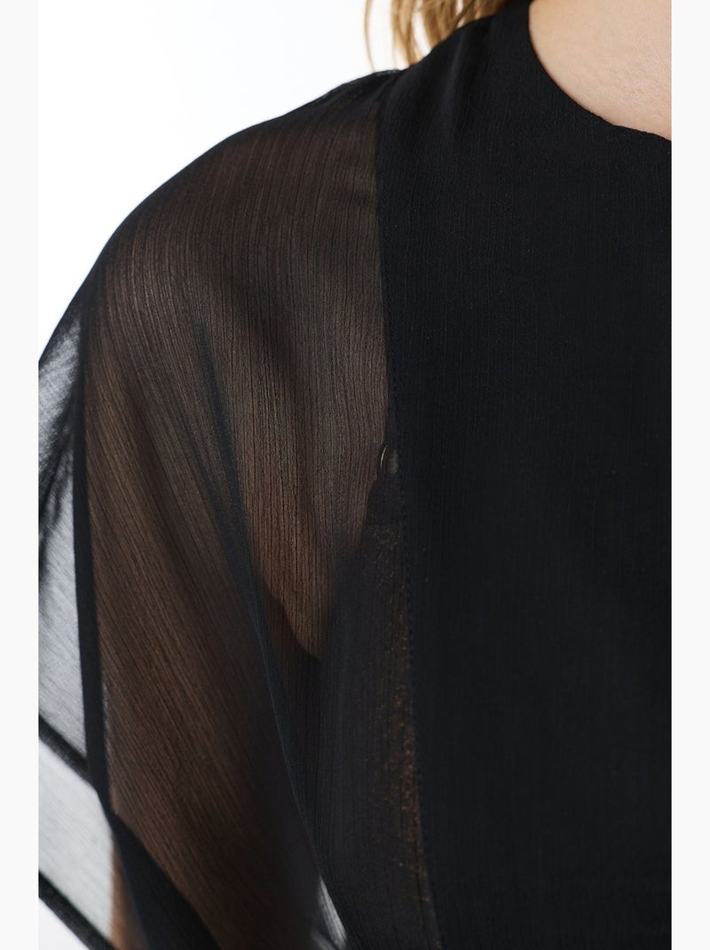 Kaftan basique penti Noir - Kiabi