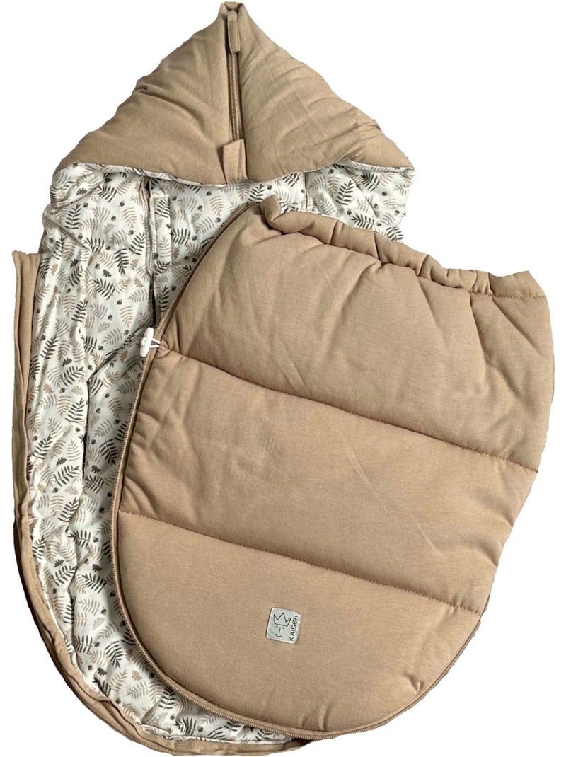 Kaiser - chancelière bébé jersey hooded Orange - Kiabi