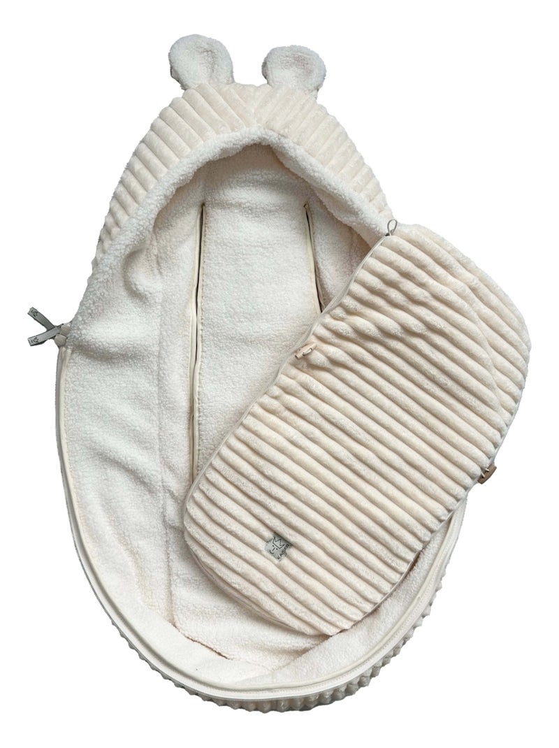 Kaiser - Chancelière d'hiver Plushy Ecru - Kiabi