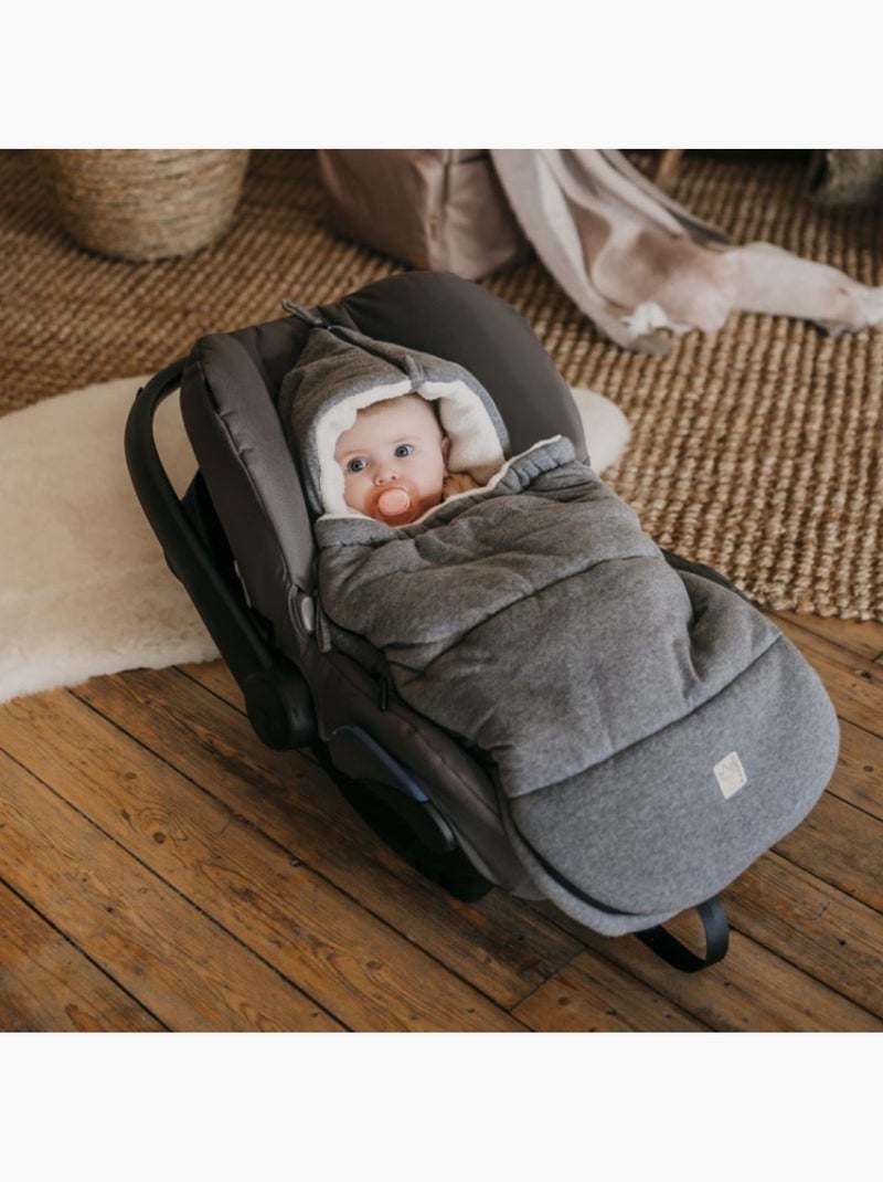 Kaiser - chancelière universelle pour cosy jersey hood Gris - Kiabi
