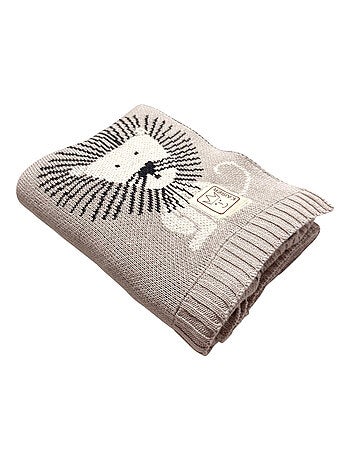 Kaiser - Couverture en tricot et coton bio