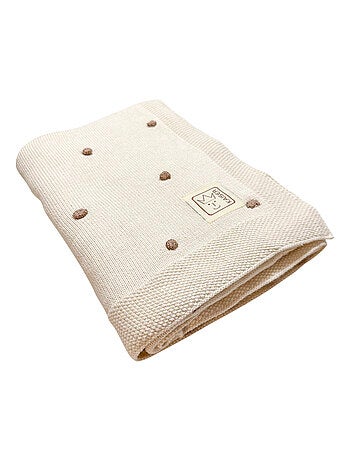Kaiser - Couverture en tricot et coton bio