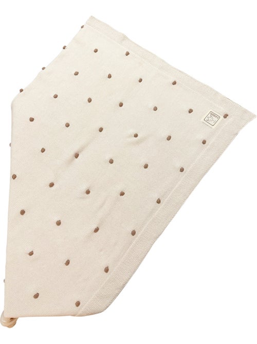 Kaiser - Couverture en tricot et coton bio - Kiabi