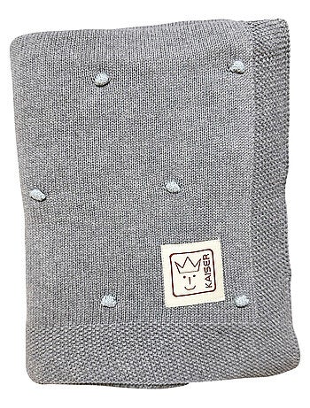 Kaiser - Couverture en tricot et coton bio