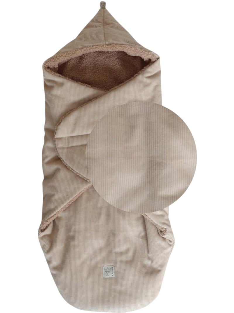 Kaiser - couverture nomade Beige - Kiabi