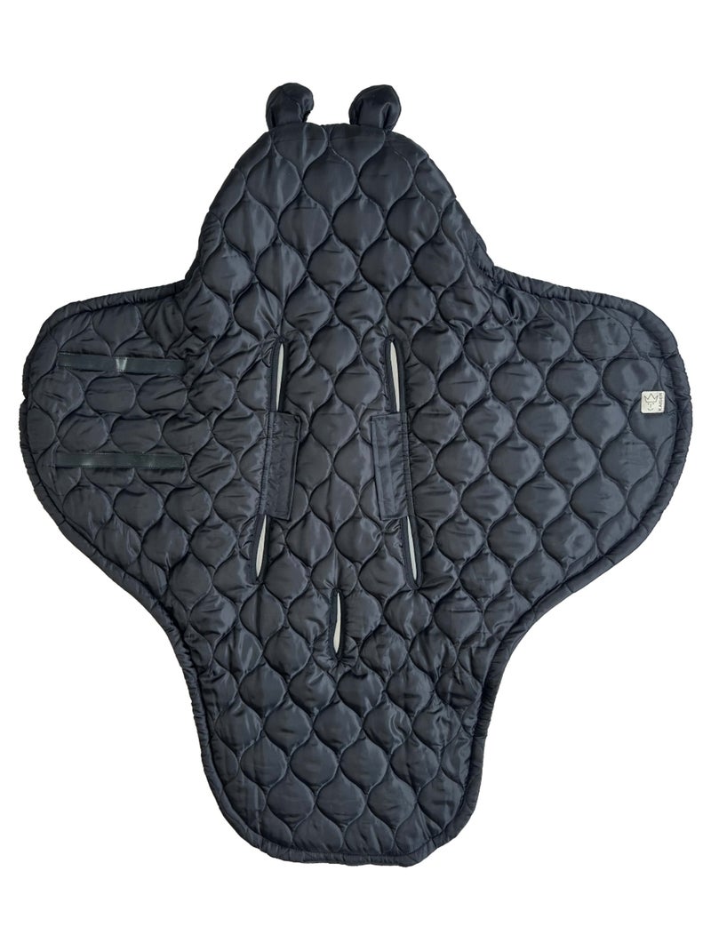 Kaiser - Couverture nomade pour bébé Noir - Kiabi