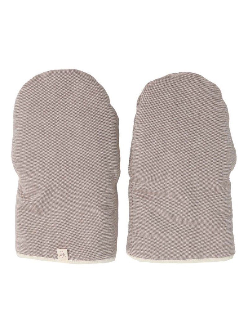 Kaiser - Moufles pour poussette en coton bio Marron - Kiabi