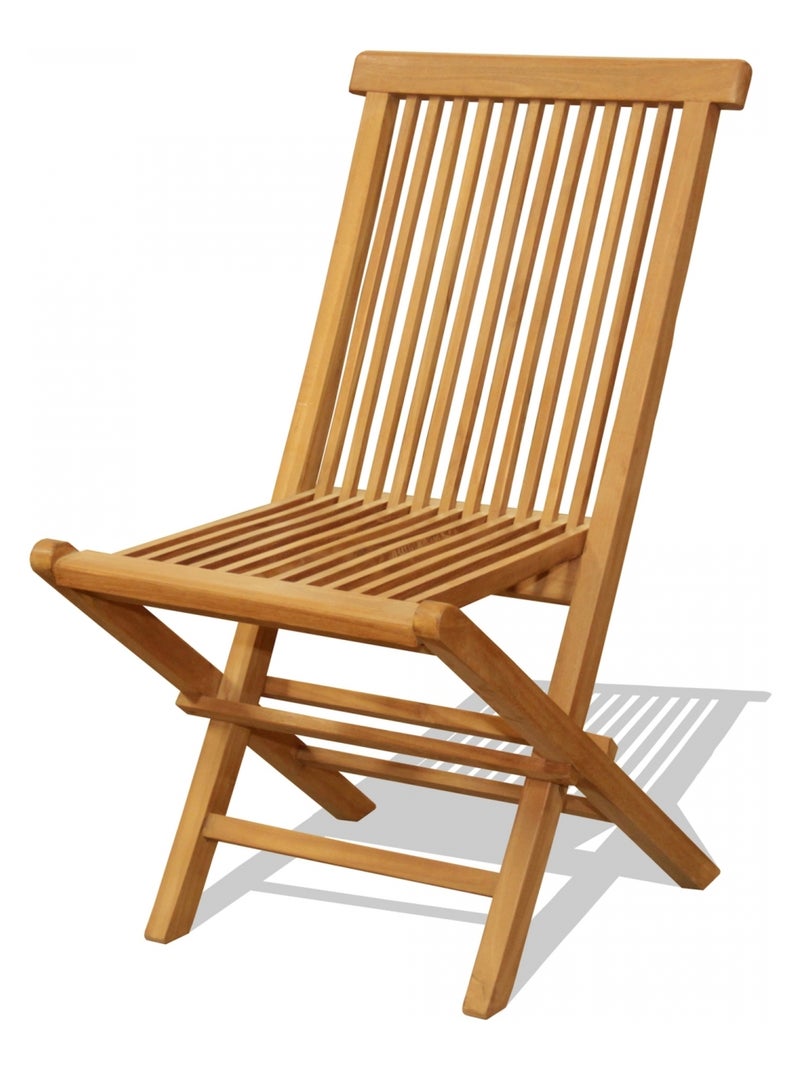 KAJANG Table ovale + 10 chaises Marron - Kiabi