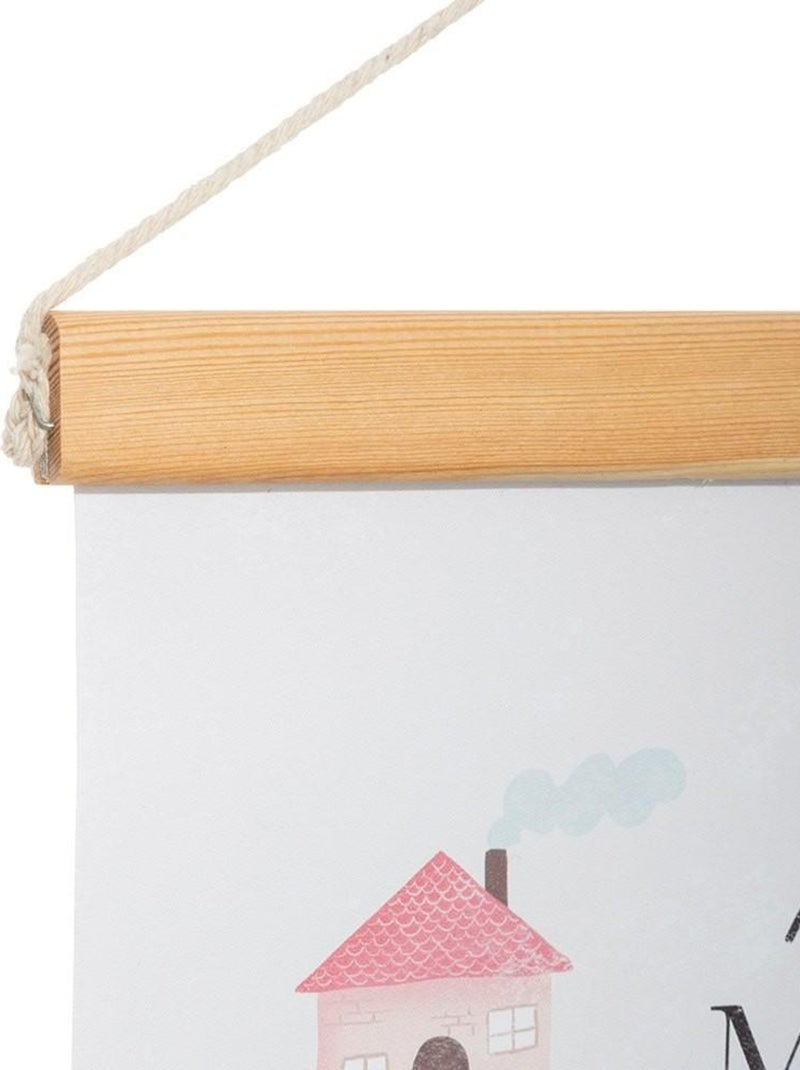 Kakemono table de multiplication et abécédaire Blanc - Kiabi