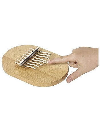 Kalimba en bois naturel