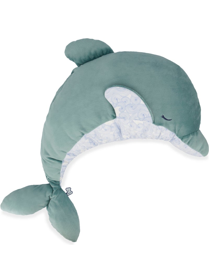Kaloo - Peluche apaisante évolutive Dauphin Vert d'eau - Kiabi