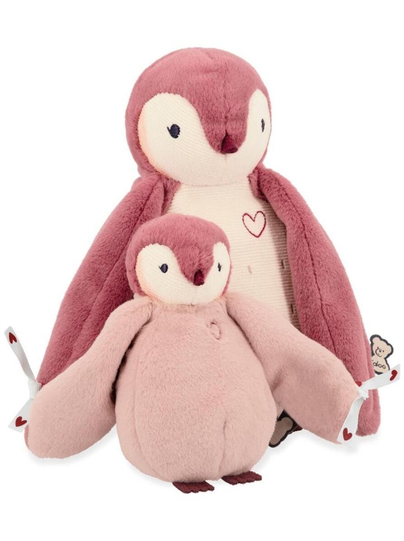 Kaloo - Peluche cÃ¢lins Manchots Rose - Kiabi