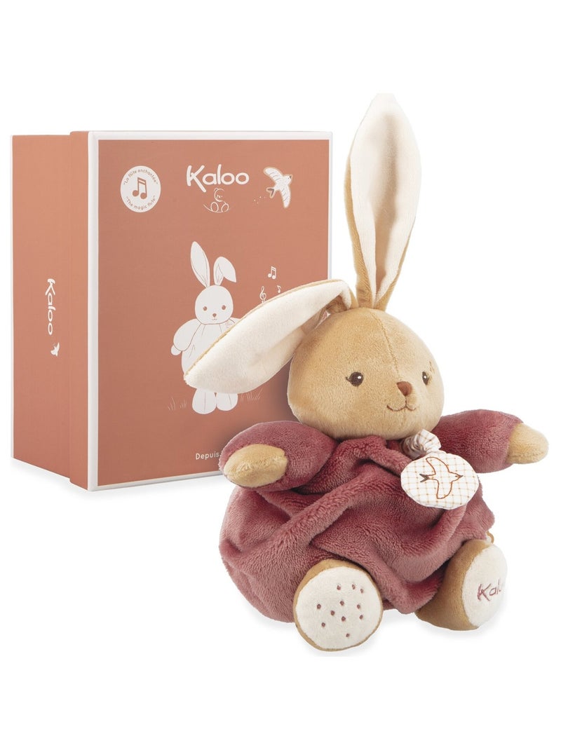 Kaloo - Peluche musicale Patapouf Rouge - Kiabi