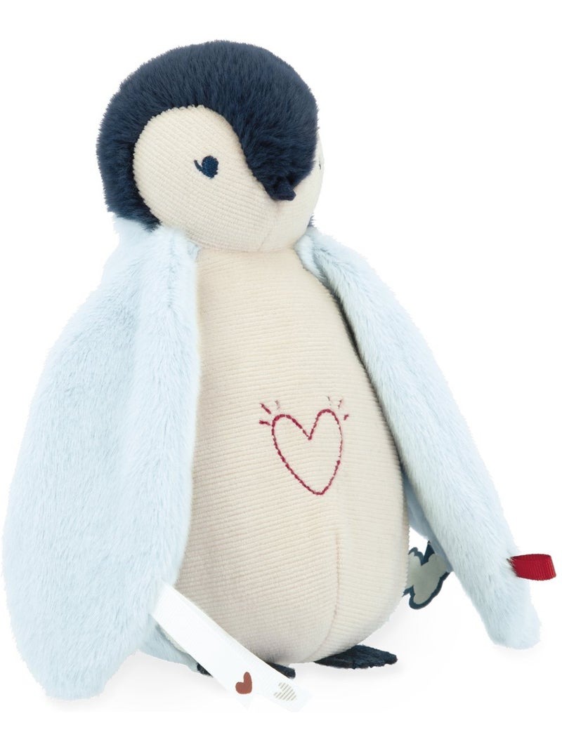 Kaloo - Veilleuse peluche Manchot Bleu - Kiabi