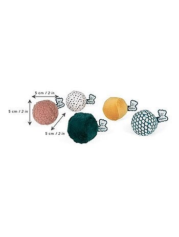Kaloo Stimuli : Set De Balles Sensorielles