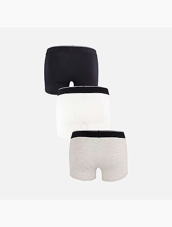 KAPORAL - Lot de 3 Boxers coton unis