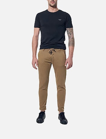 KAPORAL - Pantalon coton mélangé slim chino