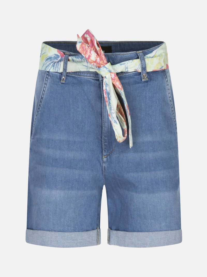 KAPORAL - Short coton Bleu - Kiabi
