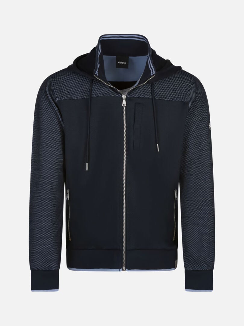 Sweat à Capuche Zippé Joules Pour Garçon, Rayé Bleu, Taille 11-12 Ans, Idéal Pour La Mi-saison
