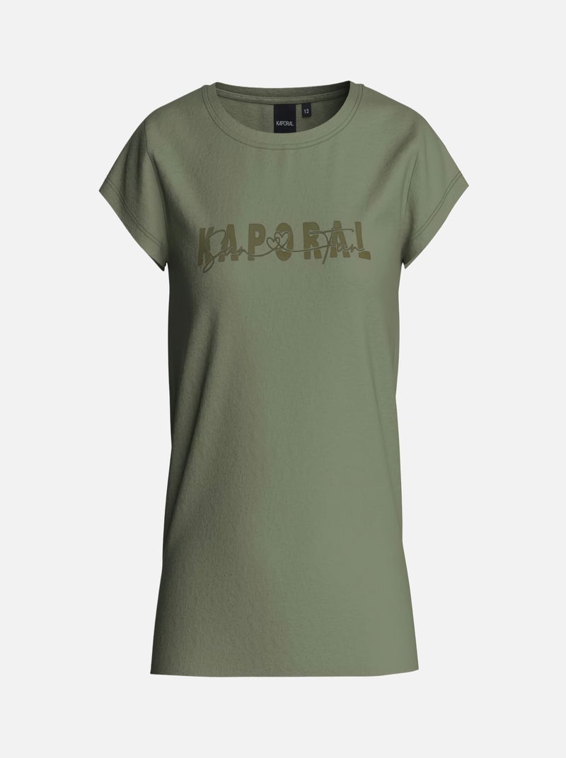 Kaporal Plux T-Shirt, Bianco, 8 Anni Bambini E Ragazzi