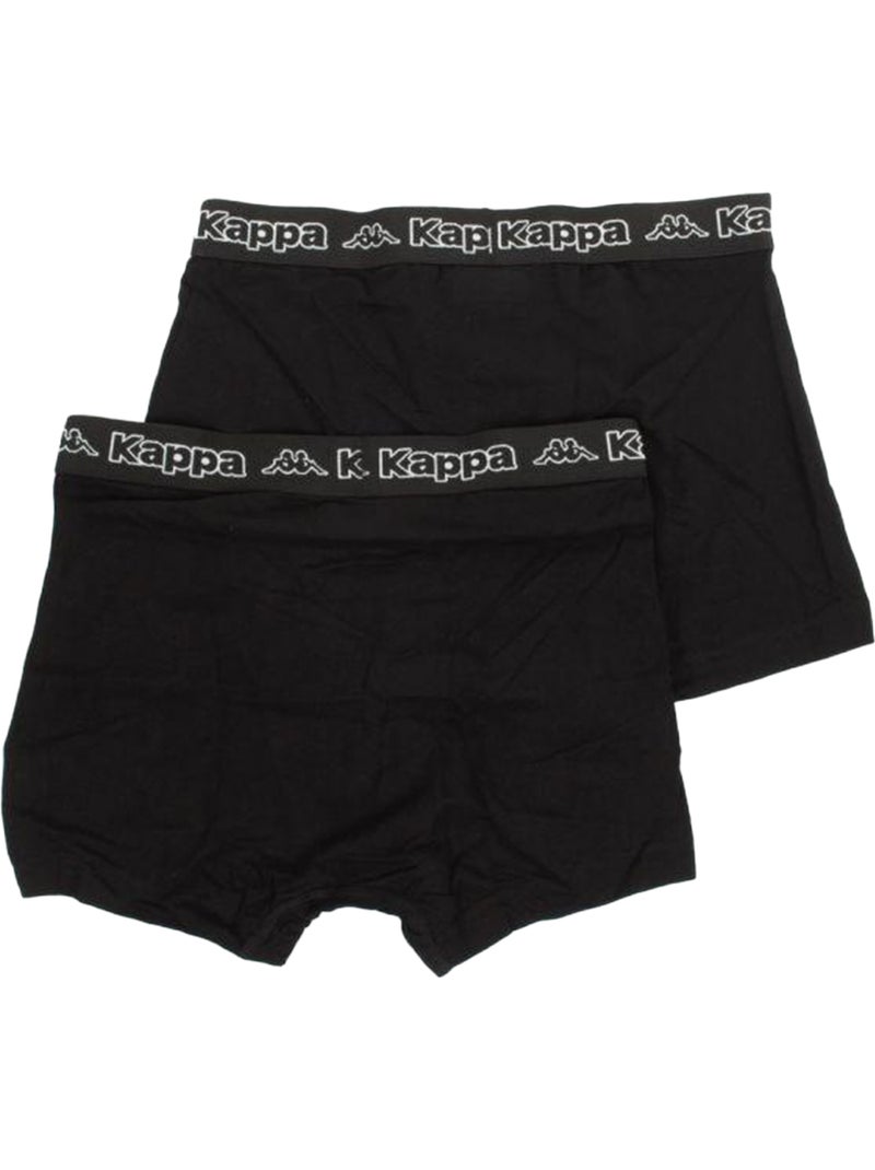 Kappa - Boxers motif/style logo Noir - Kiabi