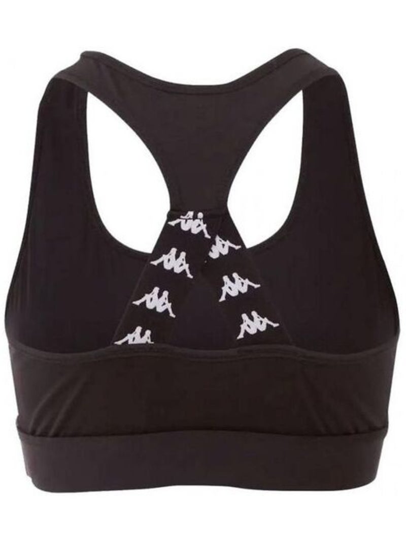 Kappa - Brassière de sport EBBA Noir - Kiabi
