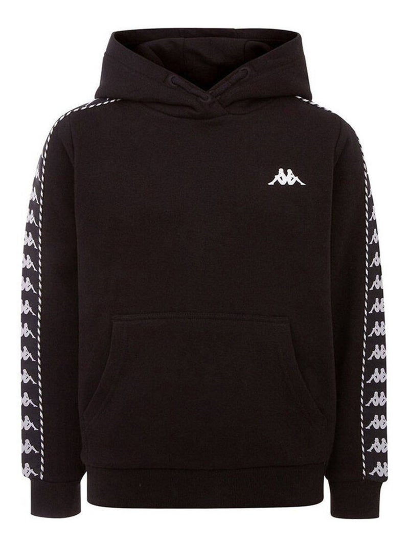 Kappa - Sweat à capuche IGON Noir - Kiabi