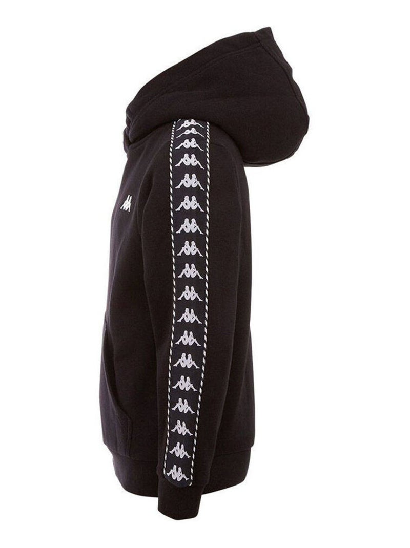 Kappa - Sweat à capuche IGON Noir - Kiabi
