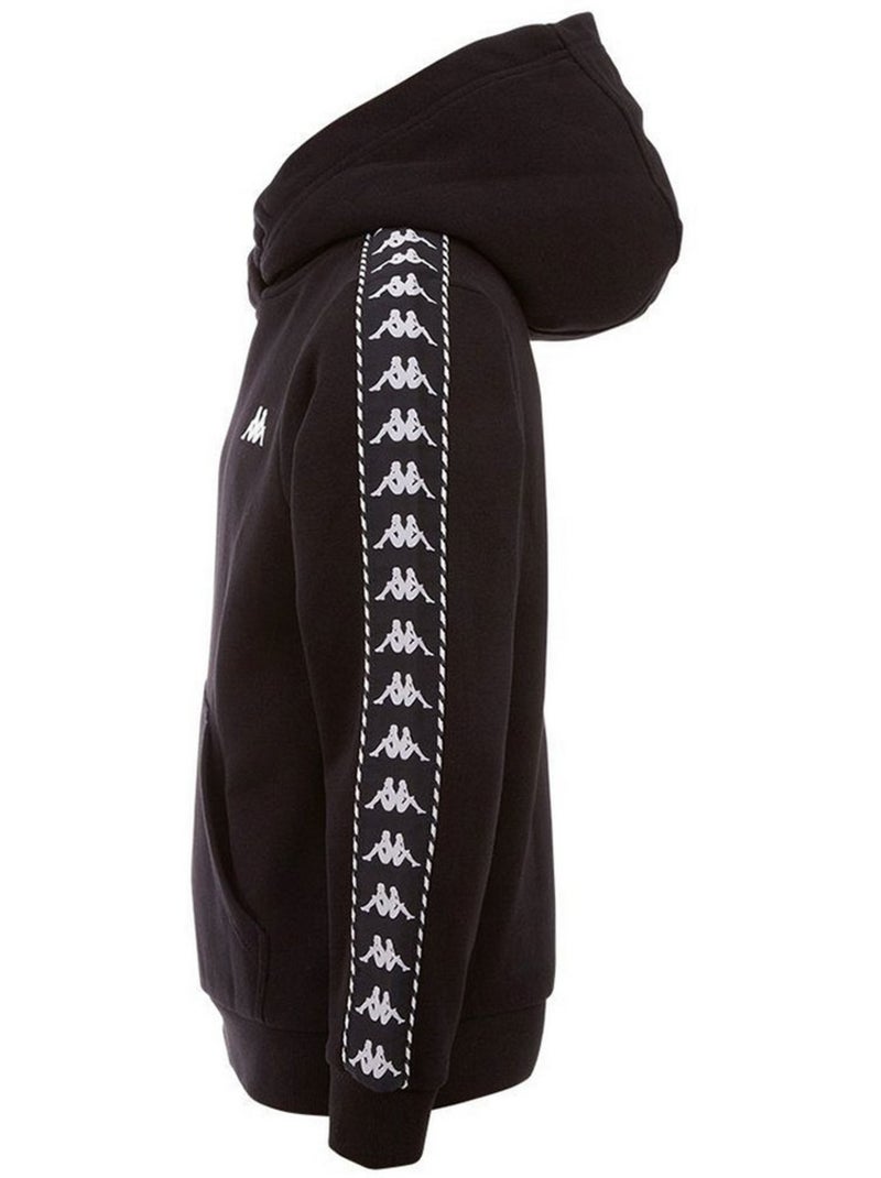 Kappa - Sweat à capuche IGON Noir - Kiabi