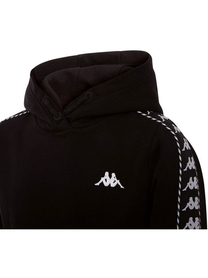 Kappa - Sweat à capuche IGON Noir - Kiabi