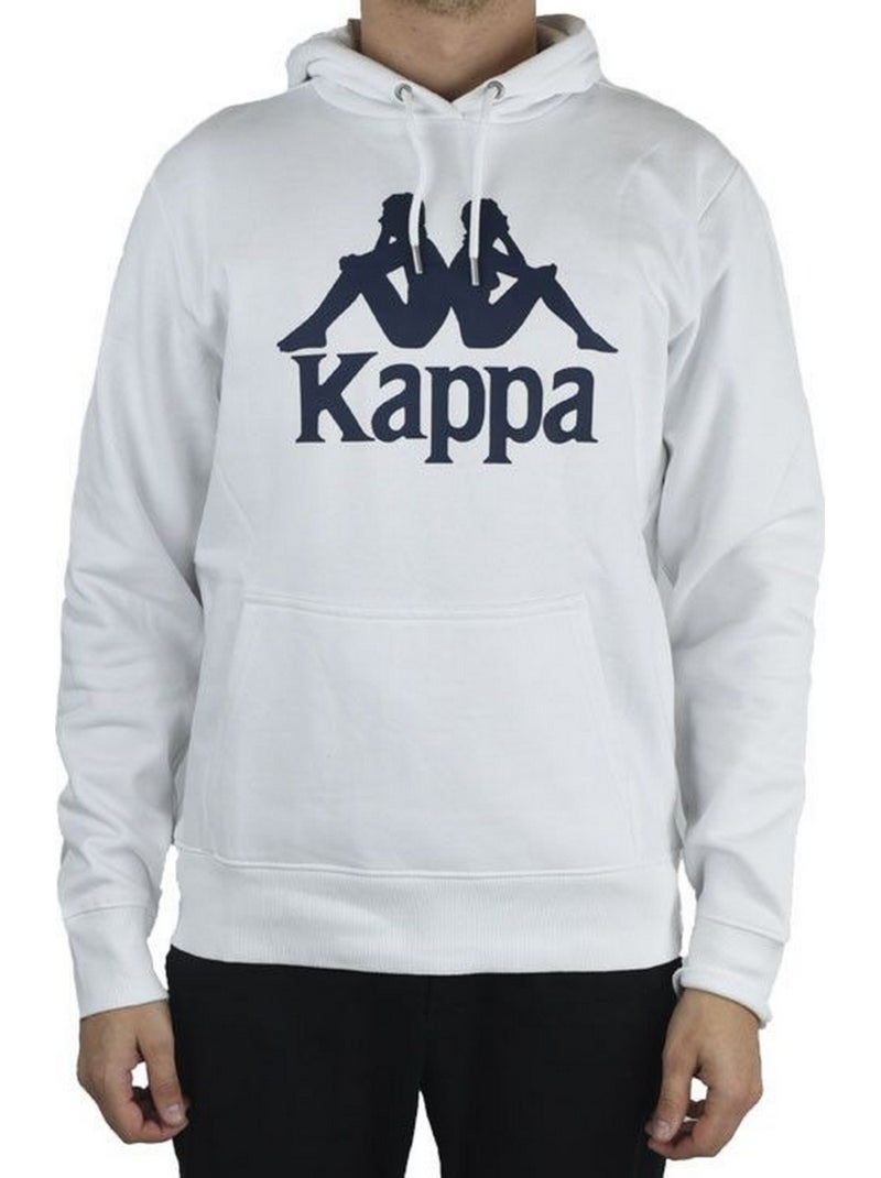 Kappa - Sweat à capuche TAINO Blanc - Kiabi