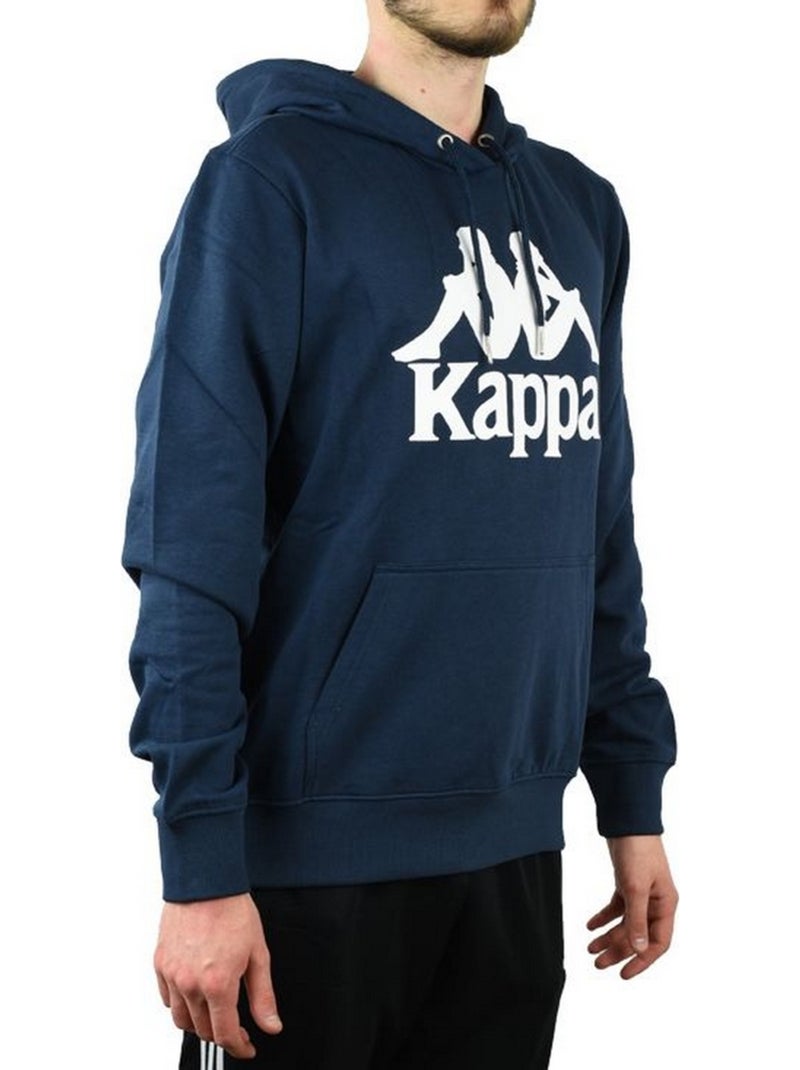 Kappa - Sweat à capuche TAINO Bleu marine - Kiabi