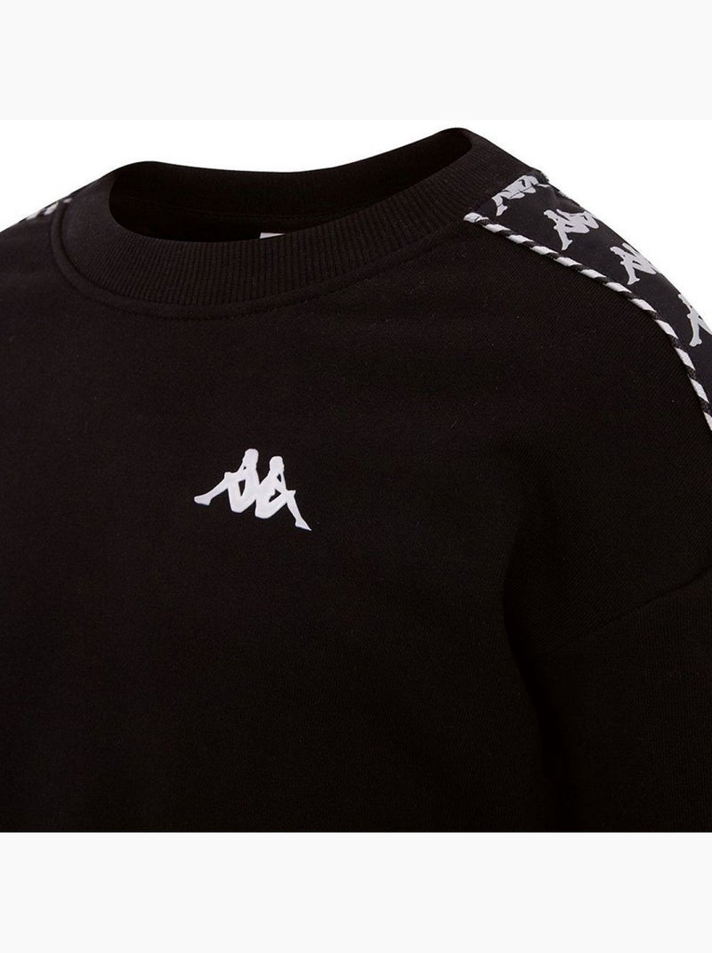 Kappa - Sweat ILARY Noir - Kiabi