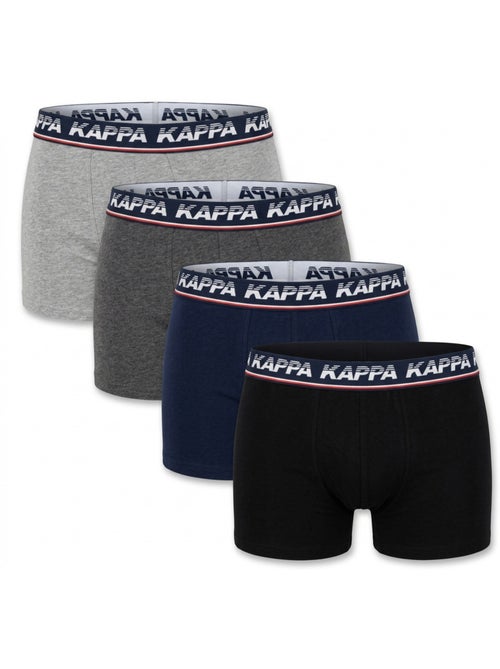 KAPPA Boxers Homme Pack de 4 (Lot) - Coton, Coffret Cadeau - Kiabi KAPPA Boxers Homme Pack de 4 (Lot) - Coton, Coffret Cadeau - Kiabi