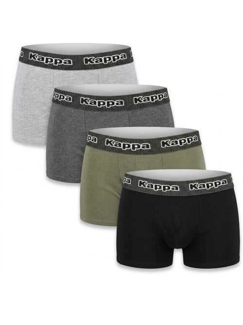 KAPPA Boxers Homme Pack de 4 (Lot) - Coton, Coffret Cadeau - Kiabi KAPPA Boxers Homme Pack de 4 (Lot) - Coton, Coffret Cadeau - Kiabi