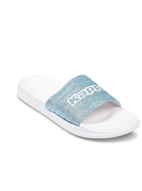 KAPPA Claquette Femme Piscine Glitter Glossy Léopard - Kiabi