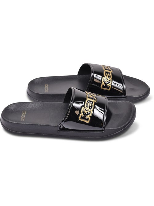 KAPPA Claquette Femme Piscine Glitter Glossy Léopard - Kiabi