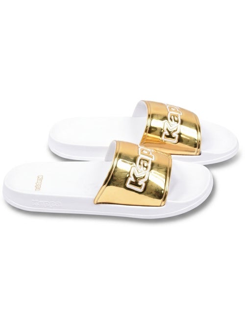 KAPPA Claquette Femme Piscine Glitter Glossy Léopard - Kiabi