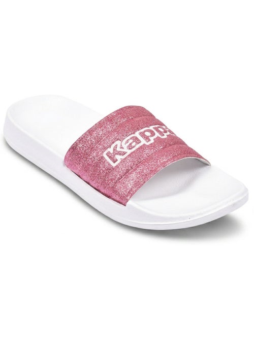 KAPPA Claquette Femme Piscine Glitter Glossy Léopard - Kiabi