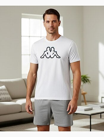 Kappa Pyjama Court Homme Coton