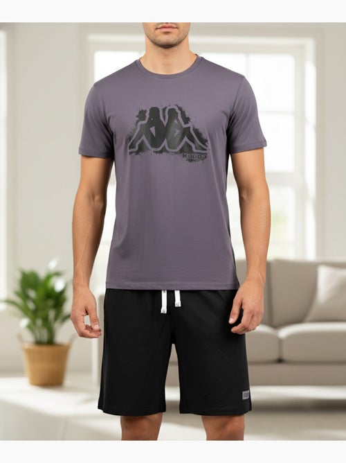 Kappa Pyjama Court Homme Coton - Kiabi