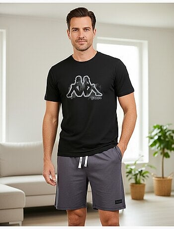 Kappa Pyjama Court Homme Coton